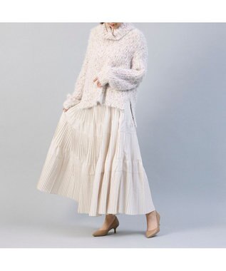 MODE ET JACOMO <MODE ET JACOMO>ポインテッドトゥプレーンパンプス ダークベージュ