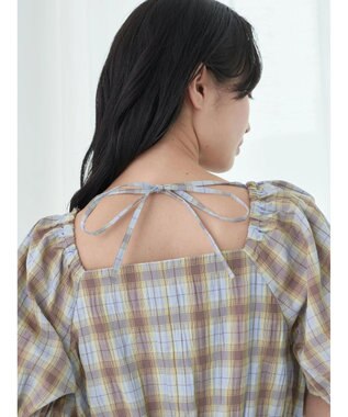 earth music&ecology ホルターネックシャーリングワンピース Lavender