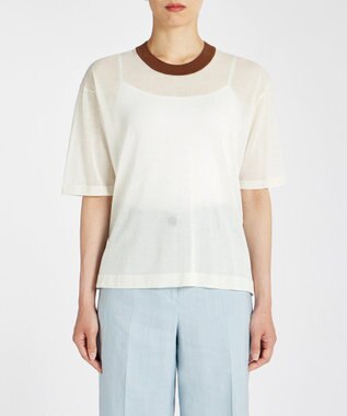 Paul Smith 【洗える】 シアー クルーネックニット