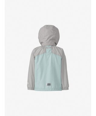 HELLY HANSEN 【キッズ・はっ水・高視認・クイックフリー・記名ラベル付・フード取り外し可】キッズ ヴォーゲンジャケット ミスティグレー