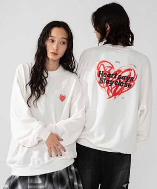 WEGO 【2025年秋冬新作/SMLXLサイズ展開/ユニセックス着用ITEM】アソートグラフィックプルオーバー