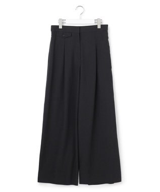 ICB Ry/Liバイオストレッチ ワイドパンツ ブラック