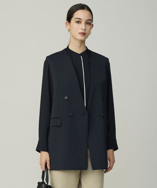 ICB L 【先行予約】 ハイツイストダブルクロス ノーカラージレ