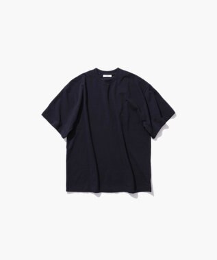 ATON FRESCA PLATE | ルーズフィットＴシャツ - UNISEX NAVY