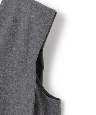 J.PRESS YORK STREET 【WOMEN】ショルダータックジャンパースカート グレー系