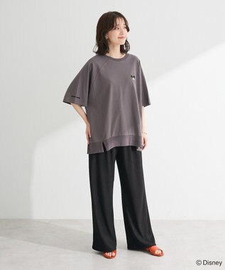 Green Parks Ｍｉｃｋｅｙ　ｆｒｉｅｎｄ　／　ワンポイントＢＩＧＴＥＥ Charcoal Gray