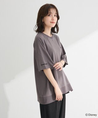 Green Parks Ｍｉｃｋｅｙ　ｆｒｉｅｎｄ　／　ワンポイントＢＩＧＴＥＥ Charcoal Gray