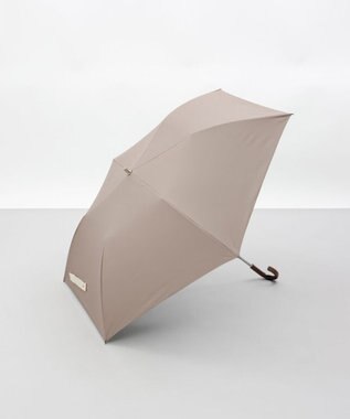 AURORA 【WEB限定】 サマーシールド 晴雨兼用傘（折りたたみ・トップフラット）（ジェラートカラーコレクション） ミルクティー