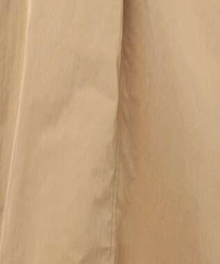 SHARE PARK LADIES ウエストギャザーパラシュートパンツ キャメル系