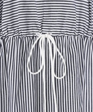 J.PRESS YORK STREET 【WOMEN】ドルマンシャツ ワンピース ブラック系1