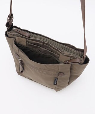 LA BAGAGERIE 【MONICA】ラウンドショルダーバッグ カーキ