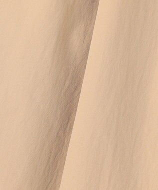 BEIGE， 【接触冷感/UVカット/洗える】YANN / ウエストゴムハーフタックパンツ Beige