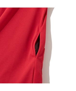 ZERO HALLIBURTON ノースリーブ 鹿の子 ミニワンピース 82831 W4S1b レディースゴルフ レッド