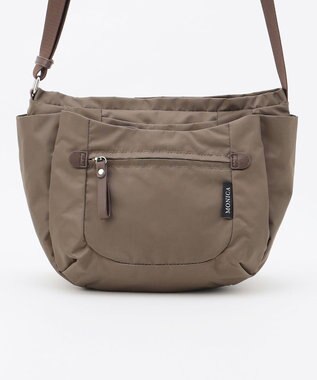 LA BAGAGERIE 【MONICA】ラウンドショルダーバッグ カーキ