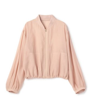 BEIGE， SERAPHIN / ライトシアーギャザー ブルゾン Nude