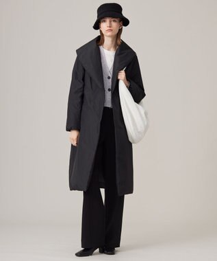 ICB 【洗える】リッチシャインニット カーディガン シルバー系