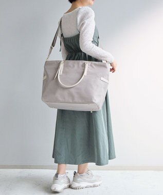 ACE BAGS & LUGGAGE Jewelna Rose グレタ ナイロントートバッグ 大 16181 ジュエルナローズ エクリュ