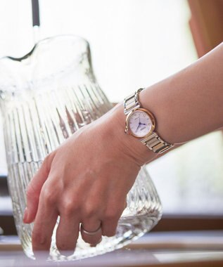 CITIZEN 【ケース径26mmサイズの白蝶貝文字板】幸せを願って贈られる花「スズラン」をモチーフにした人気シリーズウオッチ 白蝶貝