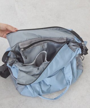 AMERICAN HOLIC 【2SET】多機能トートバッグ＜マザーズバッグ＞ Sax