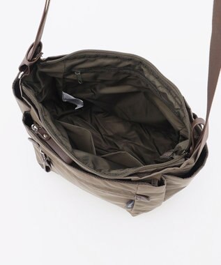 LA BAGAGERIE 【MONICA】ラウンドショルダーバッグ カーキ