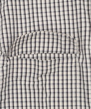 WEGO 【ユニセックス着用ITEM】ミニマムチェックロゴシャツ（SS） ホワイトチェック1