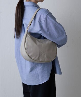 russet ＜360g/撥水性あり＞ コーデュラナイロン2wayショルダーバッグ(CE-1537) L.Greige