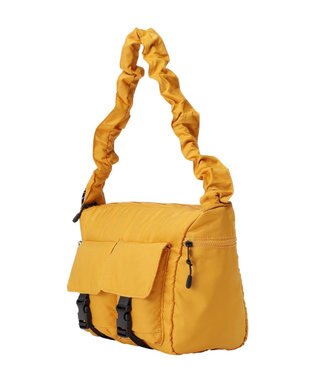 Green Parks ダブルフラップギャザーショルダー Yellow