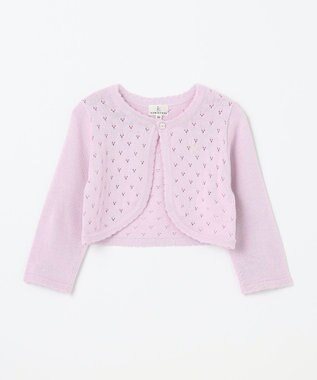 組曲 KIDS 【80~100㎝】ベビー ボレロ ピンク系