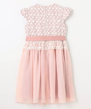 組曲 KIDS 【150-160㎝】ミスティフラワー ドレス ピンク