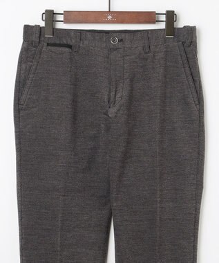 JOSEPH ABBOUD 【ウエストも伸びる！/暖かパンツ/オーガニックコットン使用】ライスコールストレッチパンツ グレー系