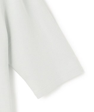 ICB L 【先行予約・WEB限定カラーあり】 シンセティックハイゲージ 半袖Vネックニット アイスグレー［WEB限定］