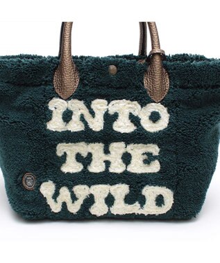 A.D.M.J. 【もこもこ】オスカー/コード刺しゅうキューブトート21cm(Dカン＋) MINELAL WOODS