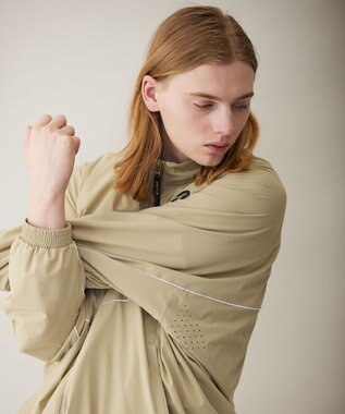 UNFILO MENS ライト ハイストレッチムーブ トラックジャケット [24年商品] スモーキーグリーン