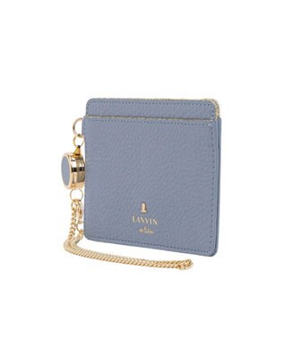 LANVIN en Bleu メラニー リール付きパスケース ブルー