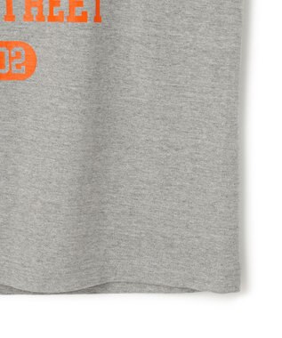 J.PRESS YORK STREET 【UNISEX】カレッジロゴTシャツ ライトグレー系