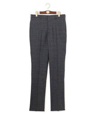  驚きの軽さ【洗える / 高通気性 / ストレッチ性 / 防シワ】グレナカートチェック スラックス / ノータック
