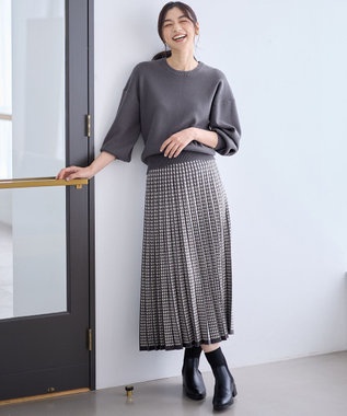 ANY L 【2SET】ニットセットアップ チャコール