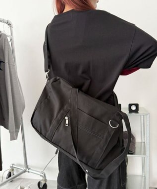 WEGO 2wayBIGボストンショルダー ブラックその他