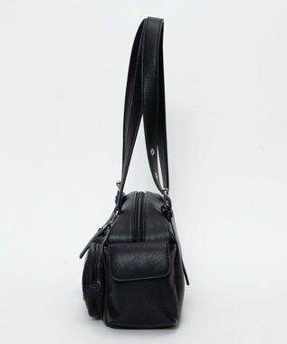 WEGO アイレットデザインボストンバッグ ブラック