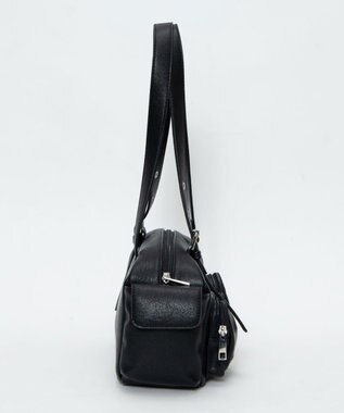WEGO アイレットデザインボストンバッグ ブラック