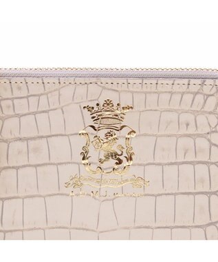 A.D.M.J. 【牛革】クロコ型押しオーガナイザーパース アボイオ