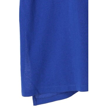 earth music&ecology バックスリットねじりチュニックＴ Royal Blue