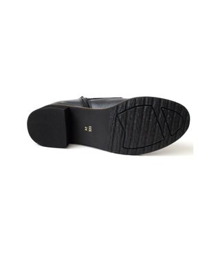 Pointer 本革レースアップブーツ ブラック