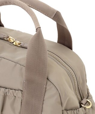 TOCCA 【WEB＆一部店舗限定】【一部カラー撥水】AMIRARE NYLON BOSTON M ボストンバッグ ベージュ系