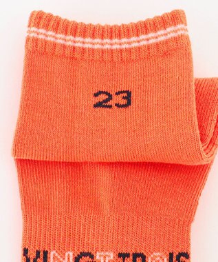 23区GOLF 【MEN】カラーソックス オレンジ系