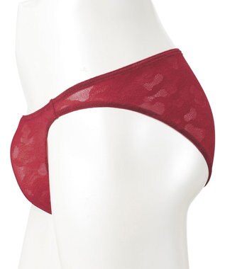 WACOAL MEN ブリーフ  【レースブリーフ】 フロント立体設計 通気性  前閉じ 下着 メンズ  GF2441 /ブロス バイ ワコールメン ワイン