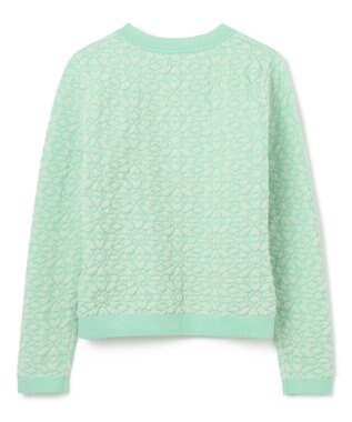 TOCCA 【洗える】FLUFF FLOWERS カーディガン ペールグリーン系