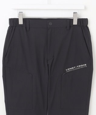 23区GOLF 【MEN】【撥水・ストレッチ】２ＷＡＹストレッチ カーゴパンツ ブラック系