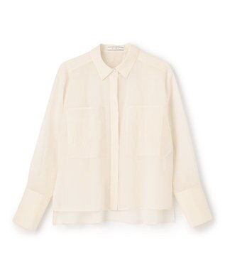 BEIGE， MAPLE / ボクシーブラウス Ecru