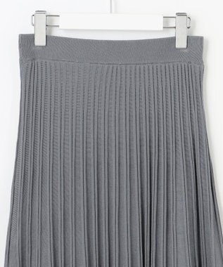 Feroux 【洗える・セットアイテム】ラメライン・ニットセットアップ ブルー系